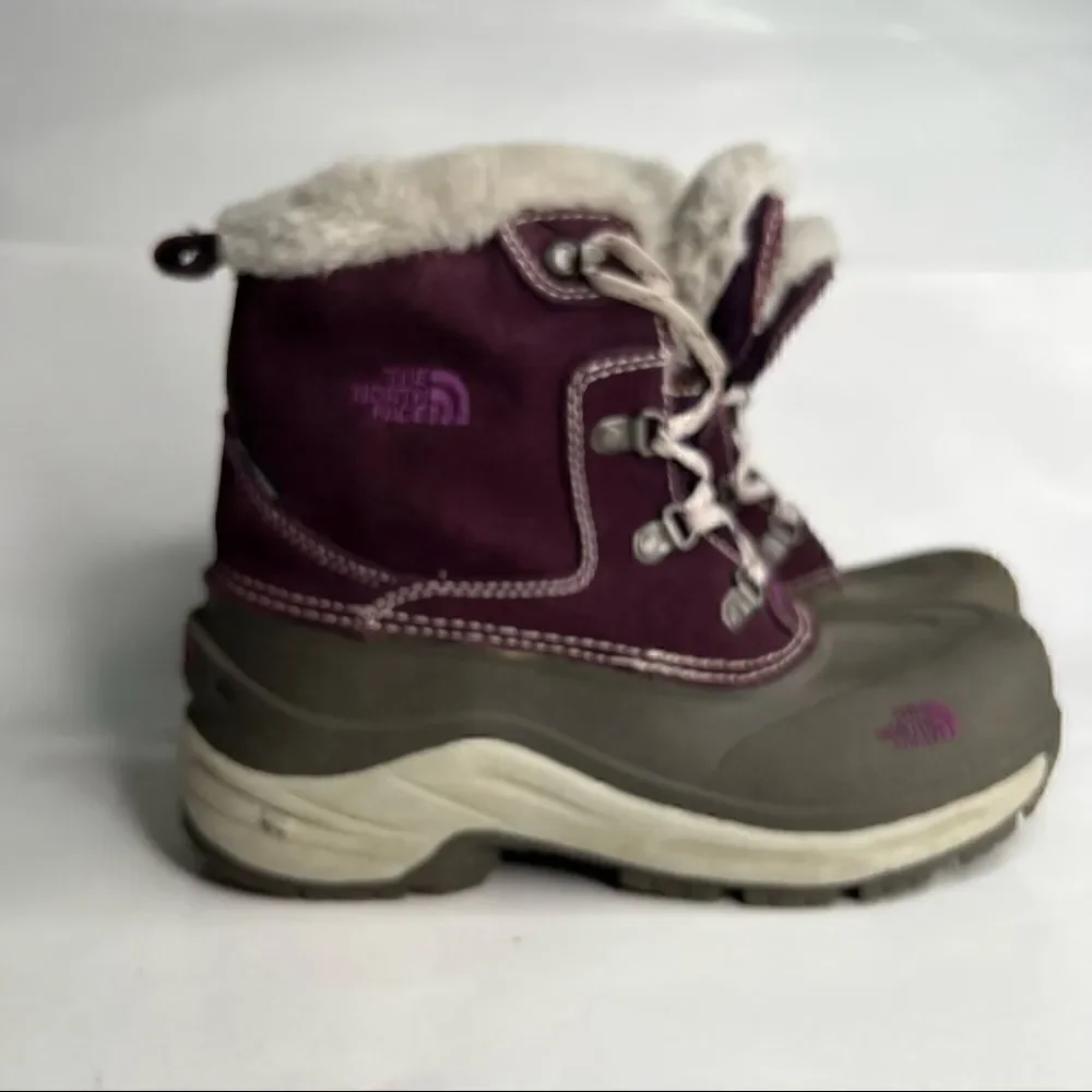 The North Face McMurdo Winter Boots in gray and purple Size 6